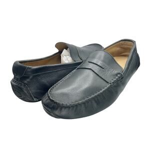 Cole Haan | Men | Somerset Black Leather Driving Penny Loafers | Size 9.5 M